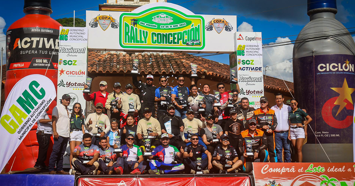 Rally de Concepción en Santa Cruz (Foto: RC)